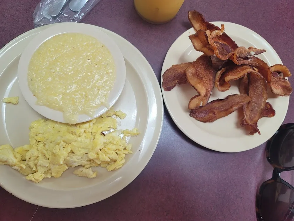 Meat and Eggs Bacon Crispy